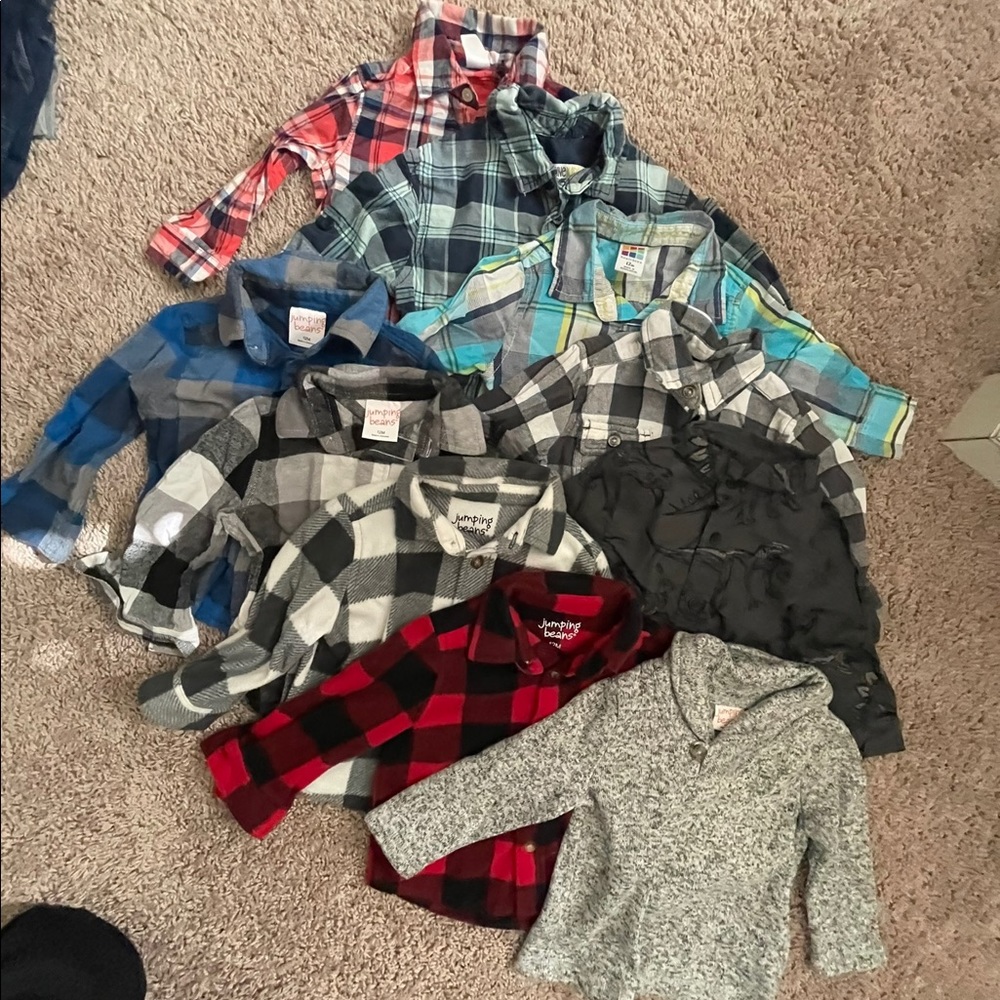 Lot of 12 Month Boys Button Ups